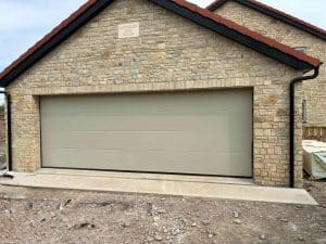 Special section door fitted outside Keynsham